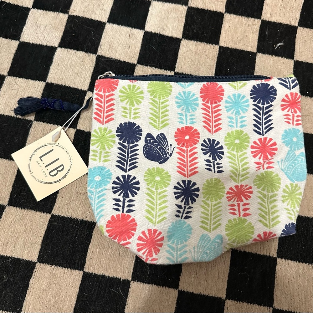 Floral Print Clutch